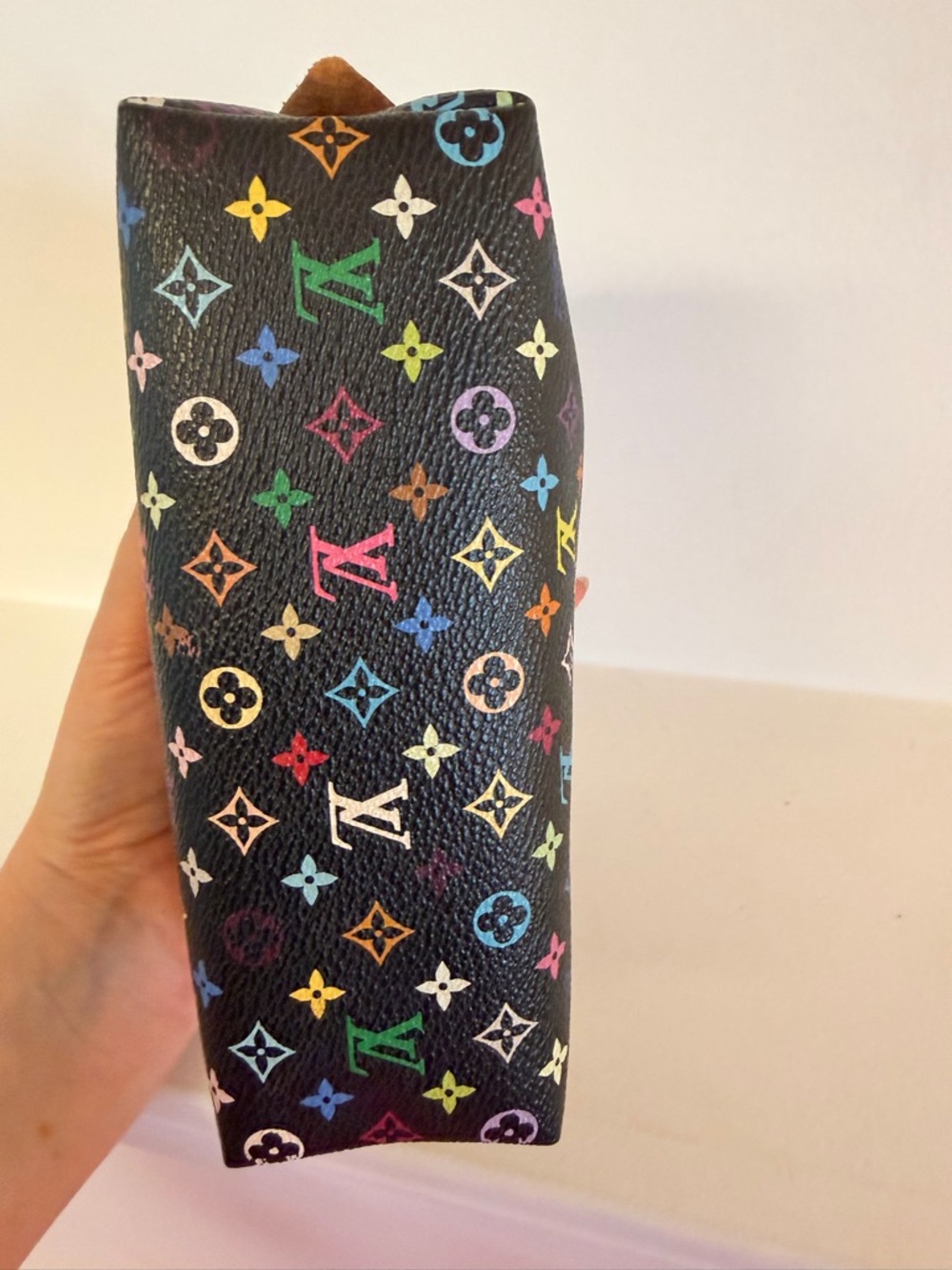 Vintage Louis Vuitton Multicolore Cosmetic Pouch – Black / Murakami Collection - Picture 6 of 9